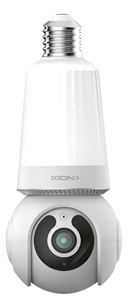 Cámara De Seguridad Xion Smart Luz Led Y Sensor Xi-cctv73 Qo Blanco