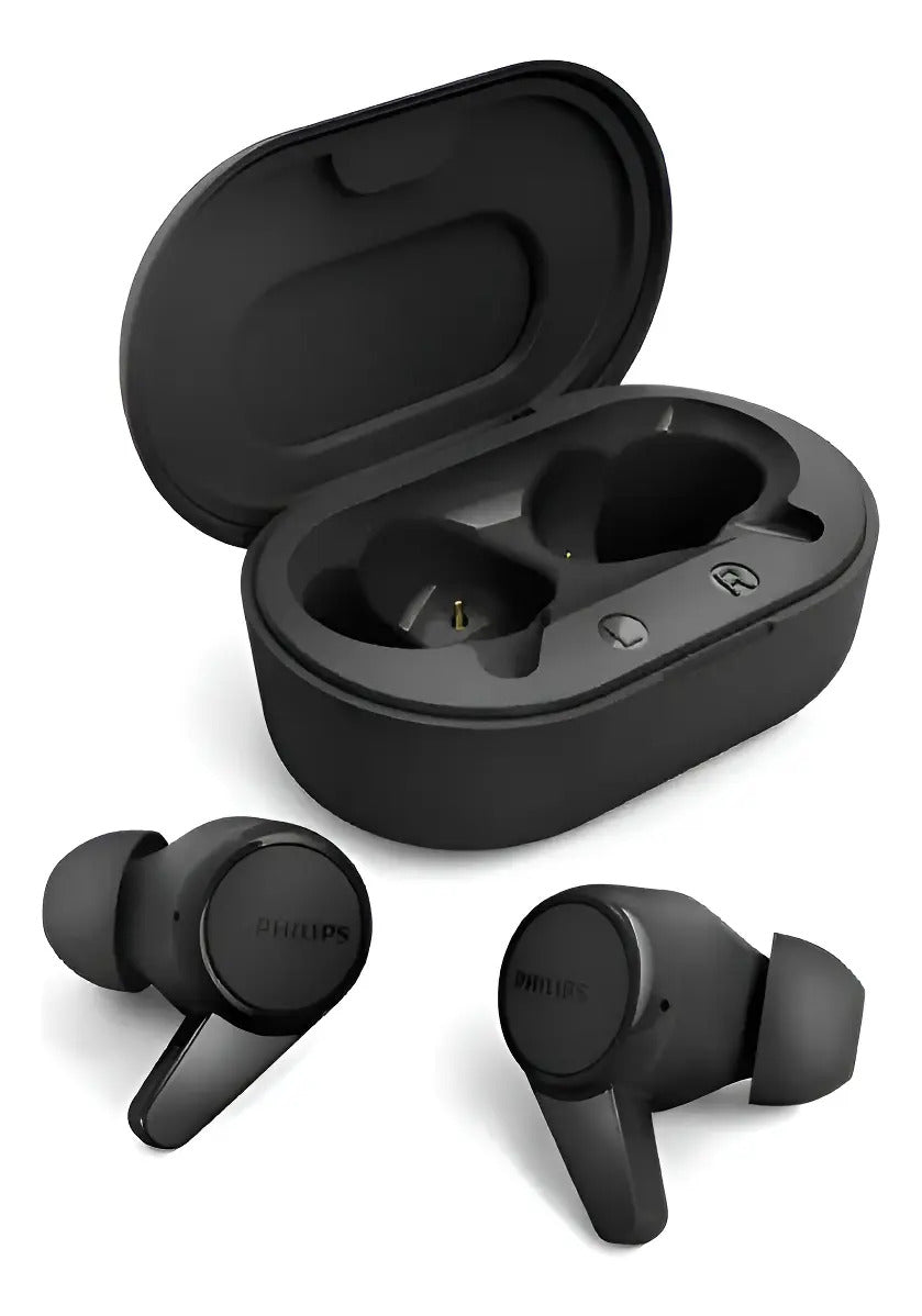 Auriculares Philips Tat1207 True Wireless Bt 5.2 - Negro