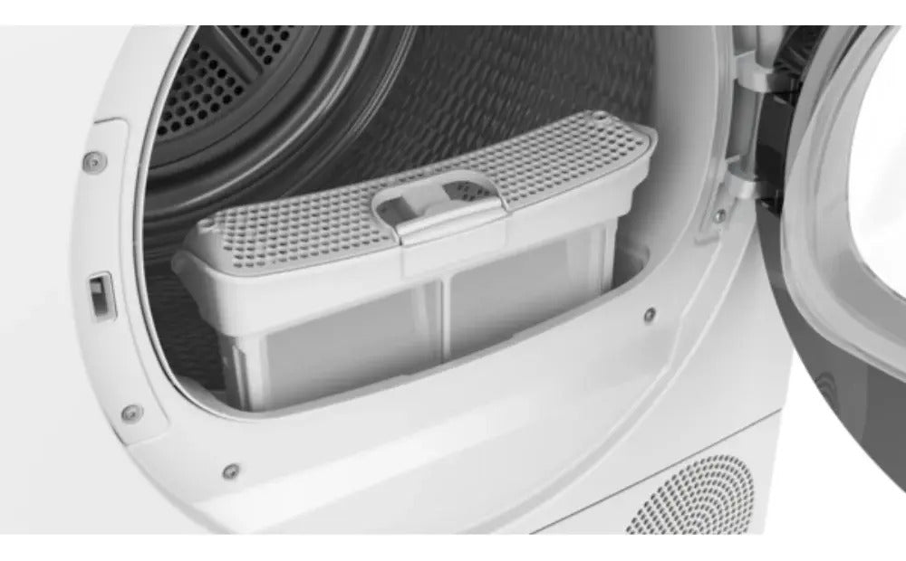Secarropas Bosch 8kg Con Bomba De Calor Wtr83200es Blanco