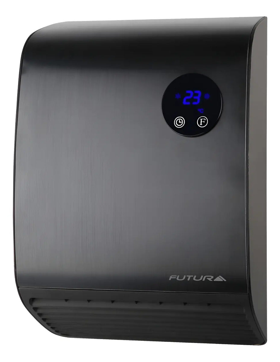 Calefactor De Pared Para Baño Futura Fut-cp200 - Negro