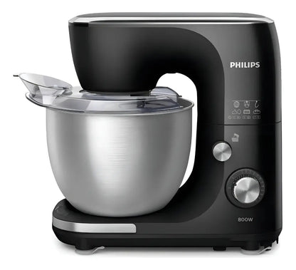 Batidora Planetaria Bowl Acero 5 L 800w 12 Vel Hr7922/90 Qof Negro
