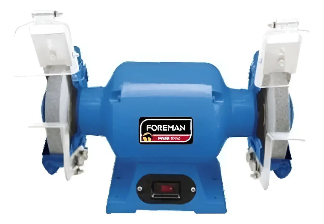 Amoladora De Banco Foreman 6'' 1/2hp Azul 50 60hz
