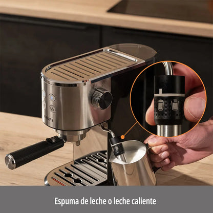 Cafetera Espresso Virtuoso Krups 15 Bares - Plateado