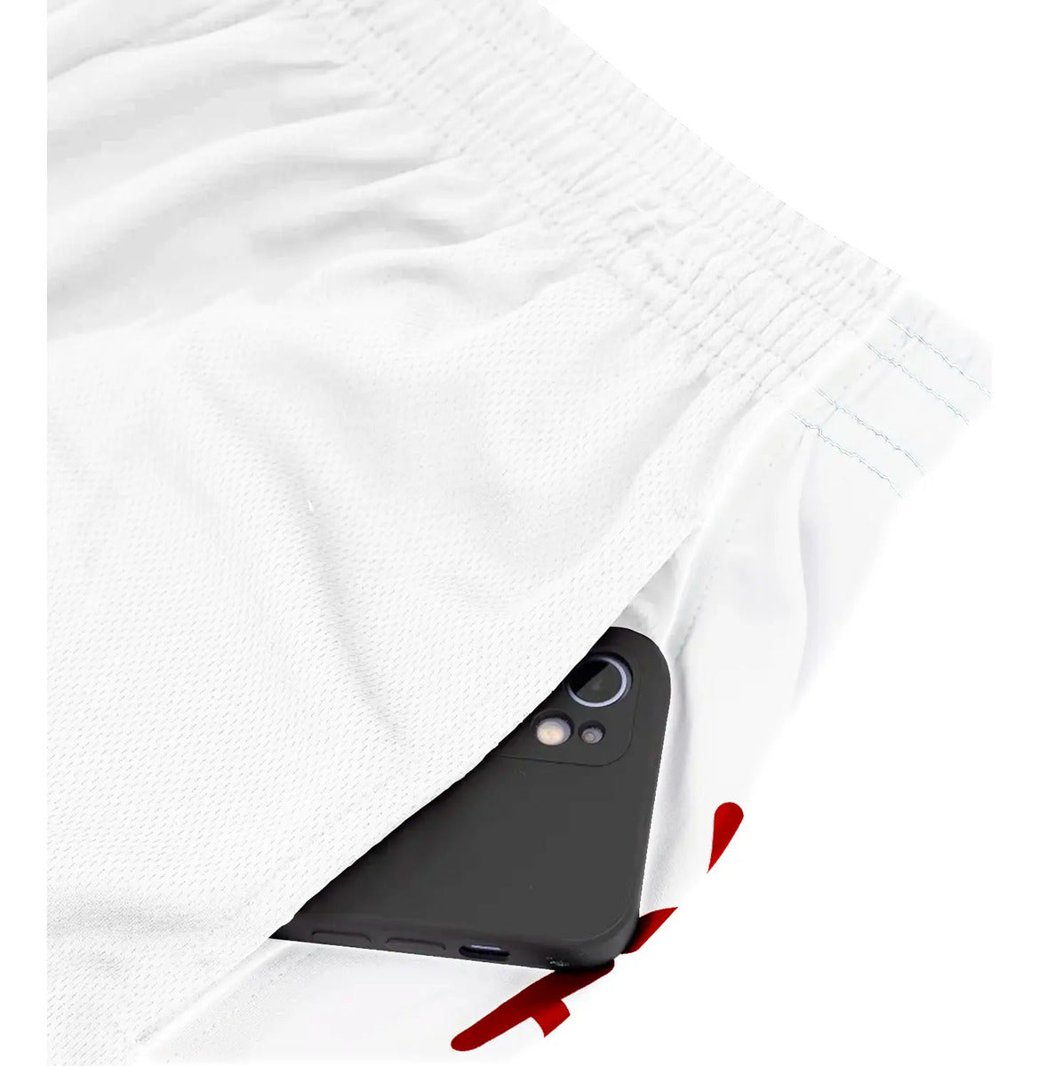 Short Basketball 3x3 Pro Con Bolsillos Penalty - Blanco M