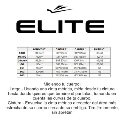 Calza Deportiva Dama Suplex Tiro Alto Elite - Azul 2xl