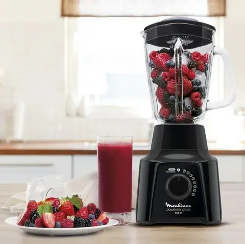Licuadora Moulinex Power Mix 8 Velocidades - Negro