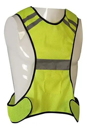 Chaleco Reflectivo Moto Bicicleta Running Livepro Amarillo Unitalla