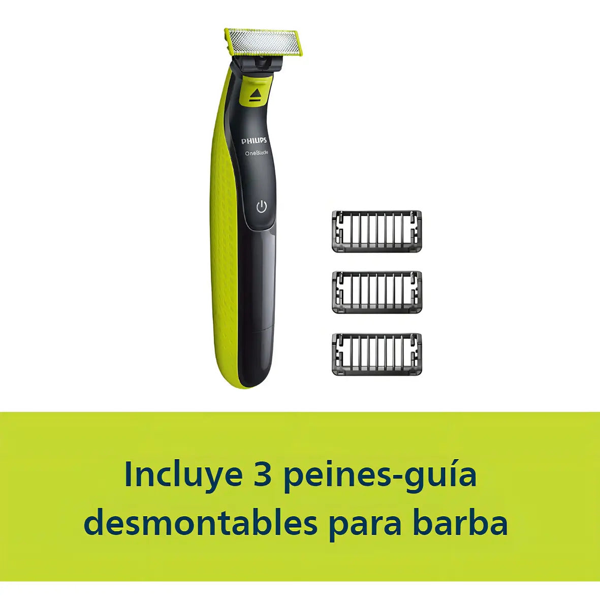 Afeitadora Philips Oneblade Seco Húmedo Qp2724 - Negro
