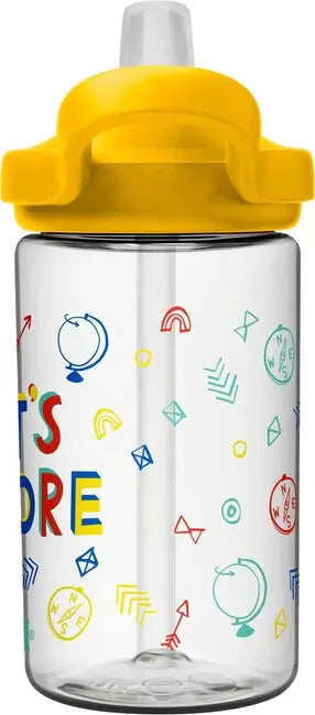 Botella Eddy Plus Kids Let's Explore Niños 400ml Camelbak Qo Explorer/amarillo