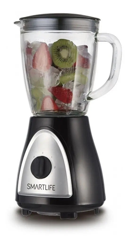 Licuadora Smartlife Jarra Vidrio 1,5 L 400w Bl1008b Negro