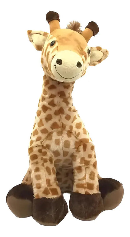 Peluche Jirafa Sentada 45cm - Marrón Claro