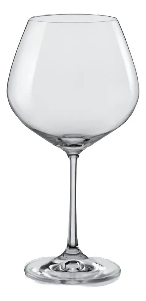 Set Copas Viola 570 Ml X6 Bohemia - Transparente