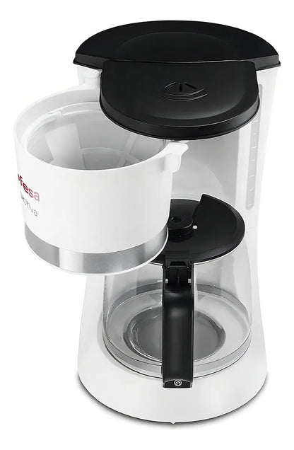 Cafetera De Goteo Ufesa Activa 12 Tazas 680w Cg7123 - Blanco