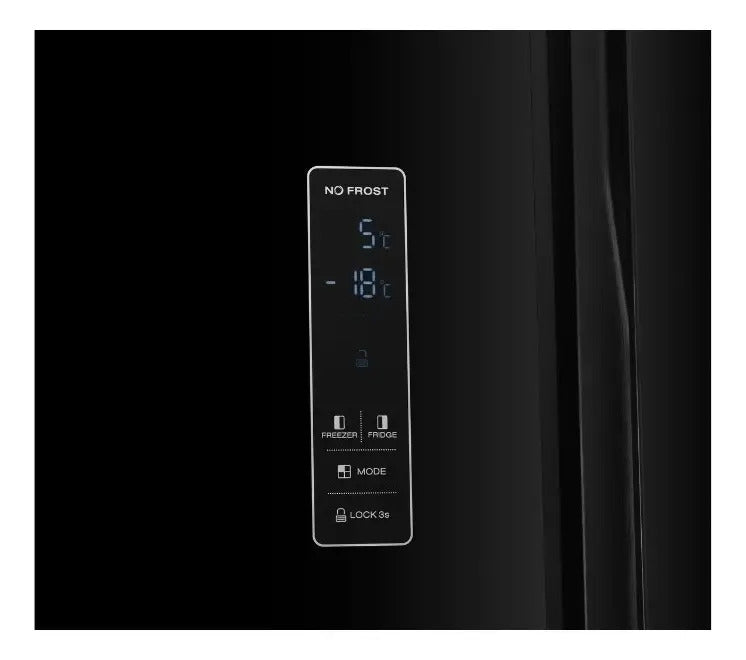 Heladera Con Freezer Inverter Futura 563l - Negro
