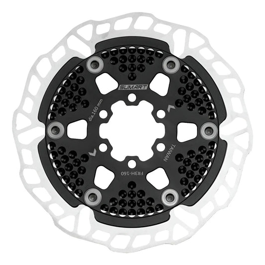 Disco Rotor Freno Flotante 203mm Ventilado Sumart Negro