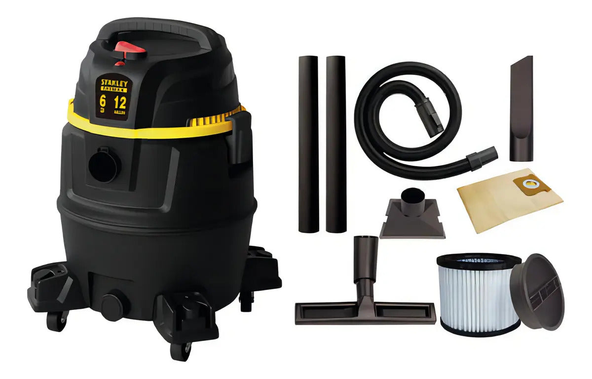 Aspiradora Polvo Liquido Stanley 46 Lts Sl19501p-12a Negro