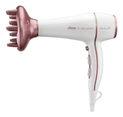 Secador De Pelo Ufesa 2200w Air Glow - Blanco