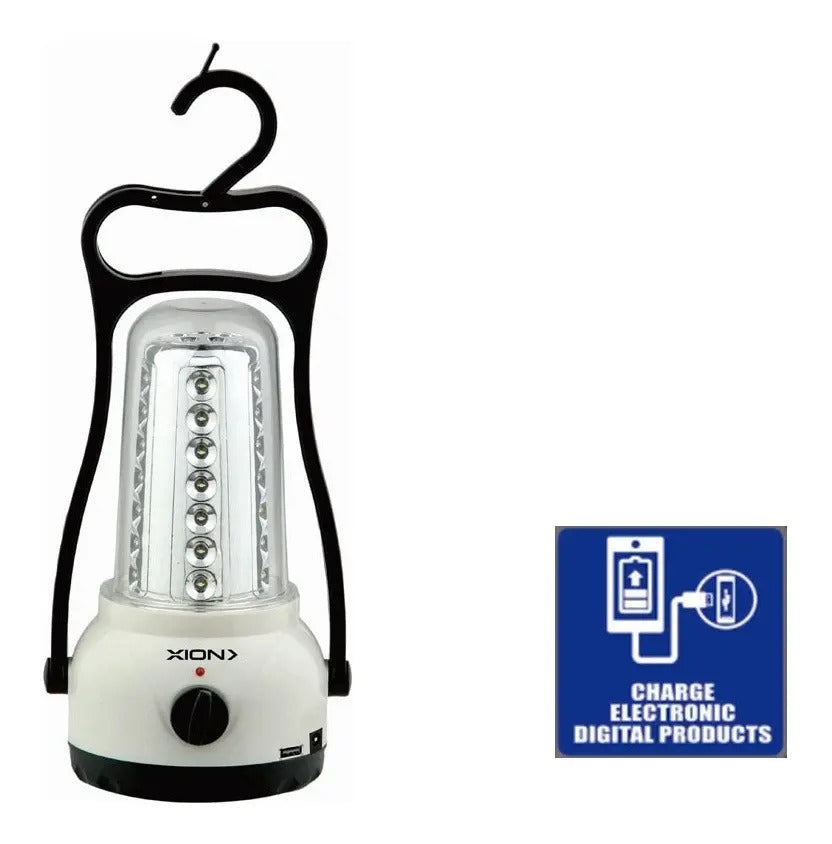 Farol Led Xion Recargable Xi-fl1803 - Blanco
