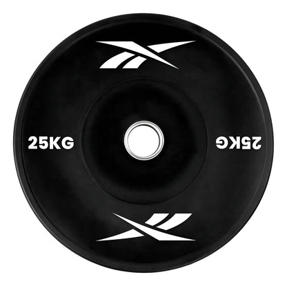 Disco Olímpico Reebok 25kg - Negro