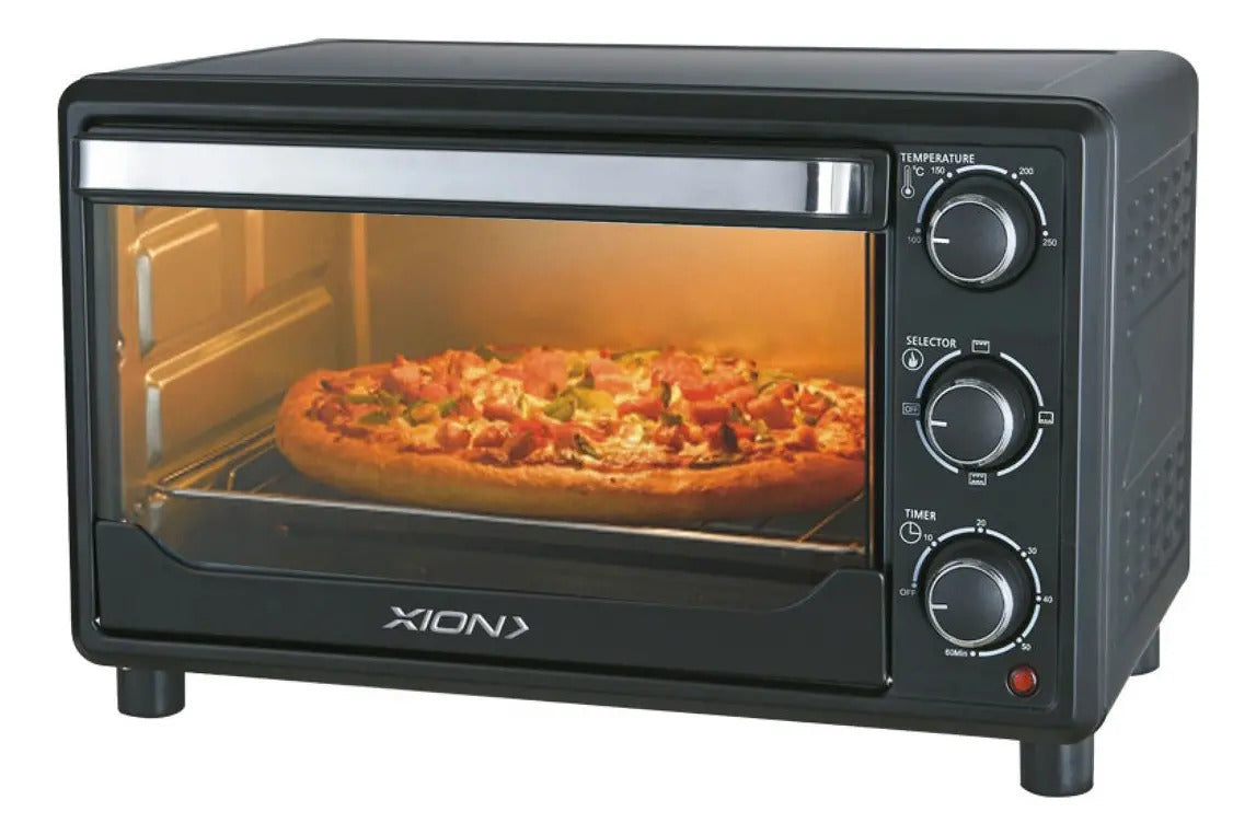 Horno Eléctrico Xion 25 Litros 1400w Inox Xi-he25 Negro