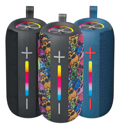 Parlante Inalámbrico Xion Con Bluetooth Portátil Xi-xt3 Qofe Negro