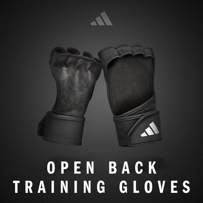 Guantes Open Back Para Powerlifting adidas