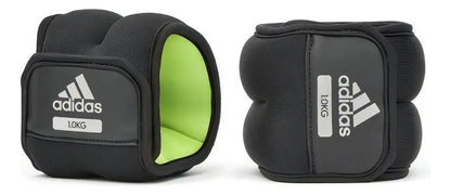 Pesas Para Tobillo/muñeca 2 Piezas De 1 Kg adidas - Negro