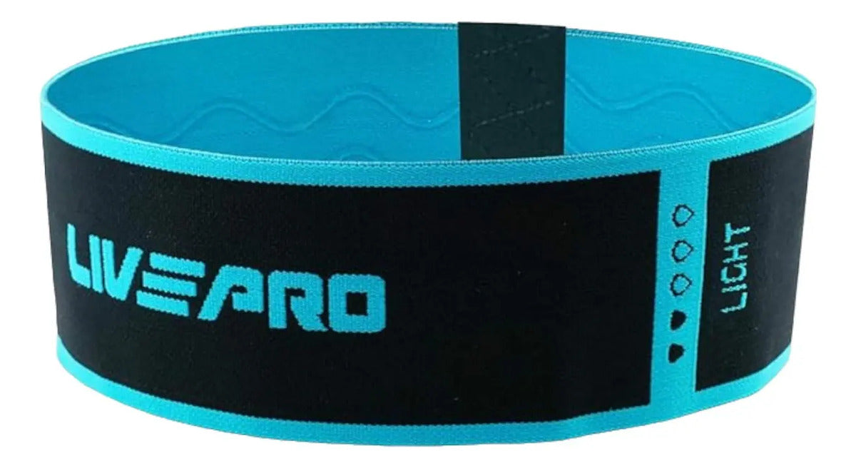 Miniband En Tela Loop Bands Gym S Livepro - Negro