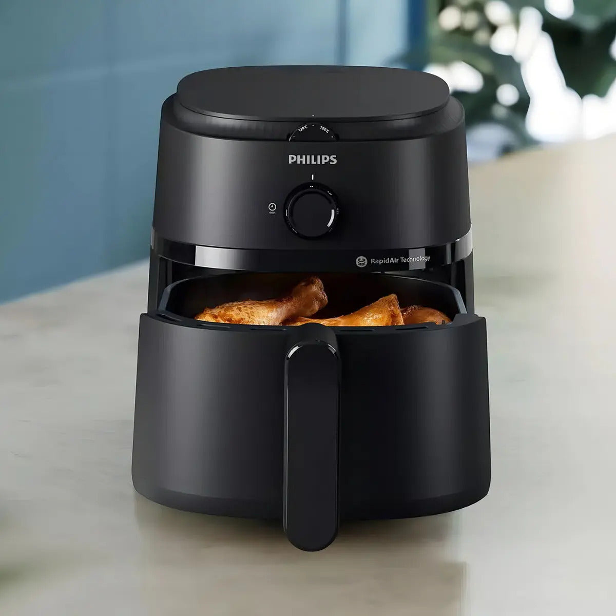 Freidora Sin Aceite Philips 4,2 L 12 Prog Na120/00 Negro