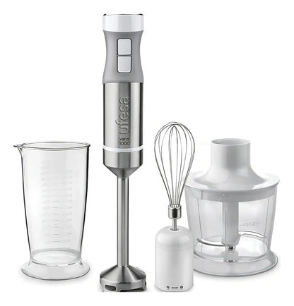 Mixer Ufesa Con Picador Y Batidor 1000w Bp4582 - Gris