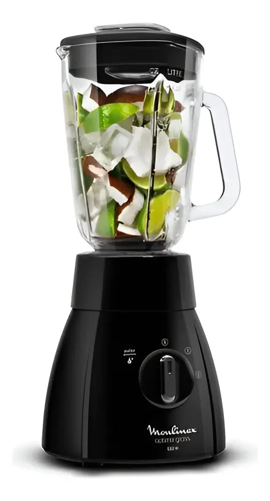 Licuadora Moulinex Optimix 2 Vel Lm2788vo - Negro