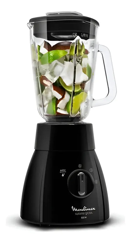 Licuadora Moulinex Optimix 2 Vel Lm2788vo - Negro