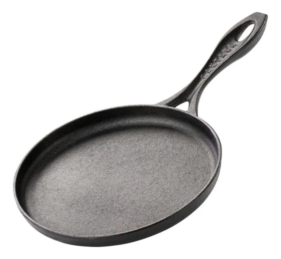 Panquequera Lisa Hierro 20 Cm Santana - Negro