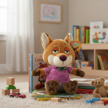 Peluche Zootopia Nick Wilde 25cm Phi Phi Toys - Marrón