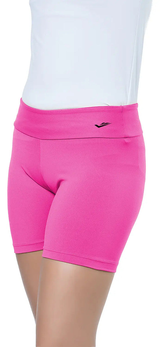 Calza Corta Niña Deportiva Lisa Suplex Elite - Rosa 12