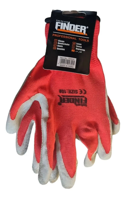 Guantes De Trabajo Finder Recubiertos De Látex 55g
