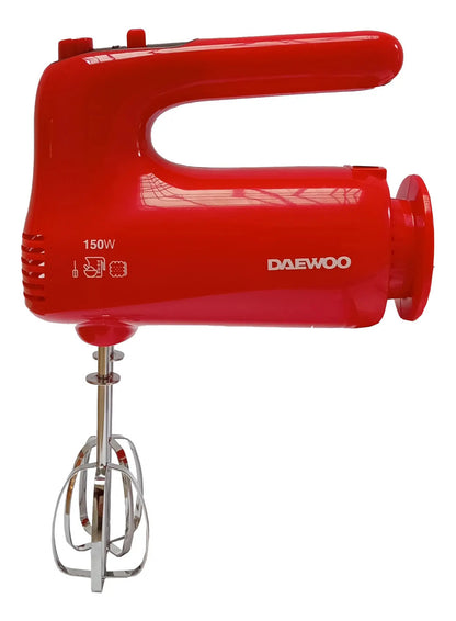 Batidora De Mano Daewoo 5 Vel 150w Hm505 - Rojo 50 Hz