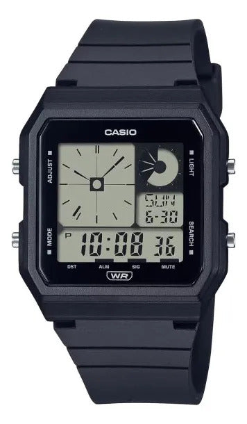 Reloj Casio Digital 38mm Lf-20w-8adf - Negro