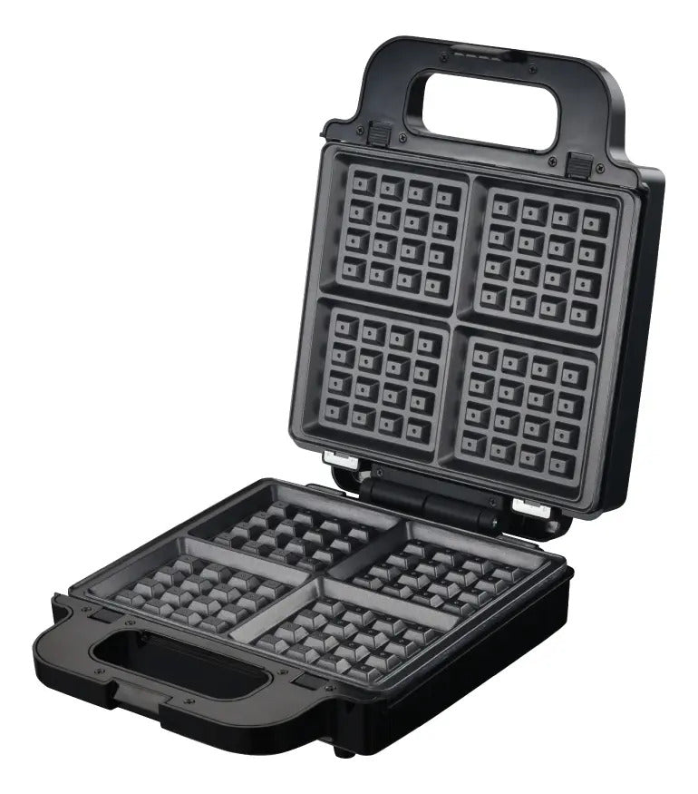 Sandwichera, Grill Y Waflera Todo En 1 Xion Xi-sw43 Gris Oscuro