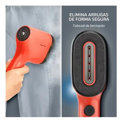 Plancha De Vapor Vertical Rowenta Pure Pop - Rojo