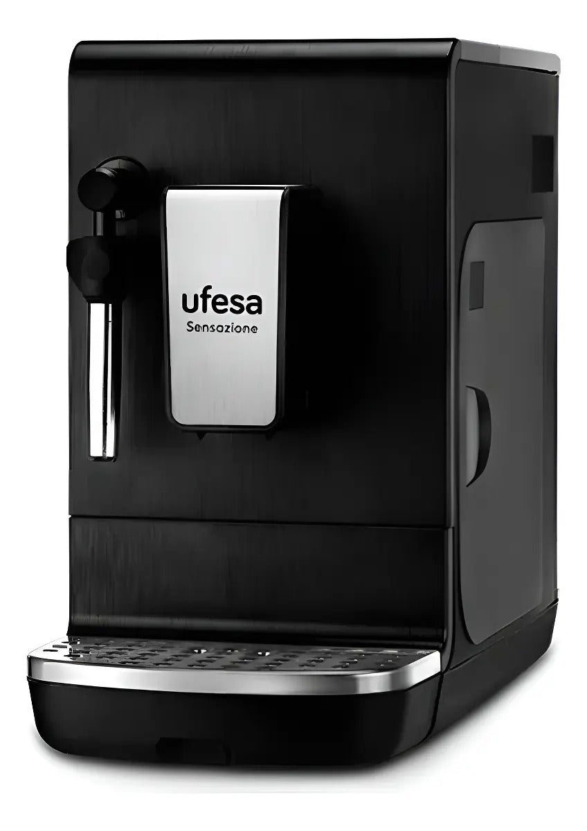 Cafetera Espresso Automática Ufesa Sensazione - Negro