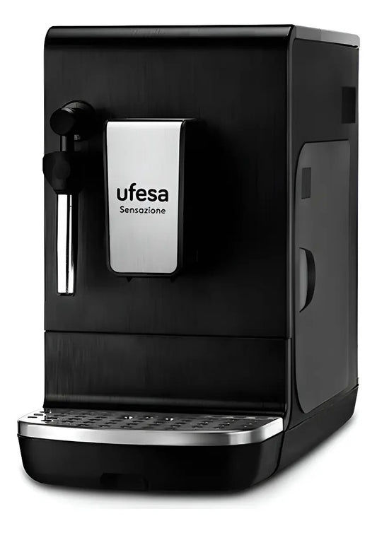 Cafetera Espresso Automática Ufesa Sensazione - Negro