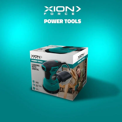 Lijadora Roto Orbital De Palma Xion 300w Xi-toolos30r Verde