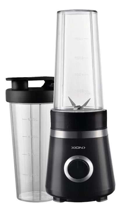 Licuadora Xion 600ml Incluye 2 Accesorios Xi-li400 Negro/plateado