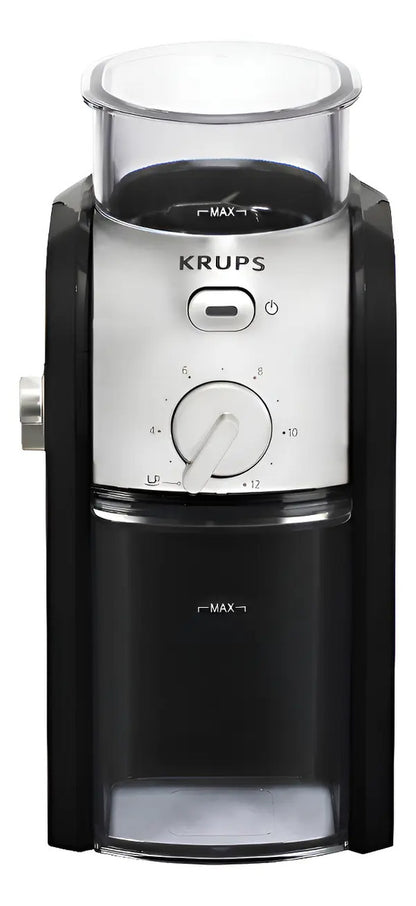 Molinillo De Café Eléctrico Krups 17 Niveles - Negro