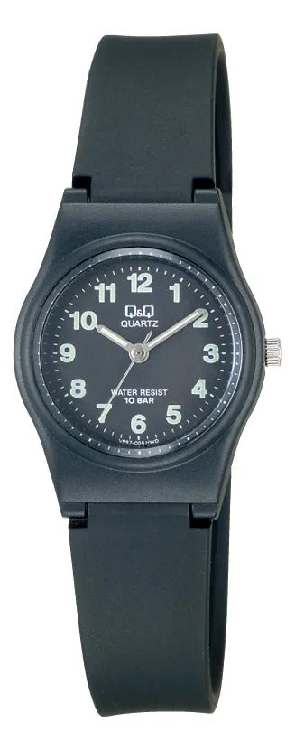 Reloj Q&q Silicona Dama 24mm Vp47j004y - Vp47-004