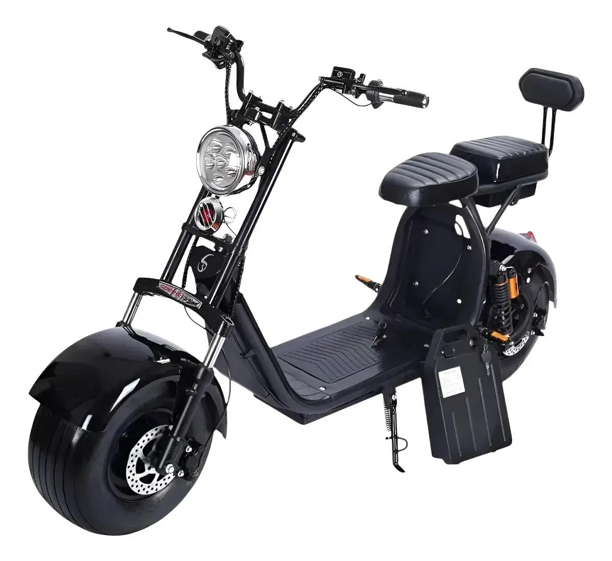 Monto Pendiente Moto Eléctrica 1500w 40 Km/h - Negro