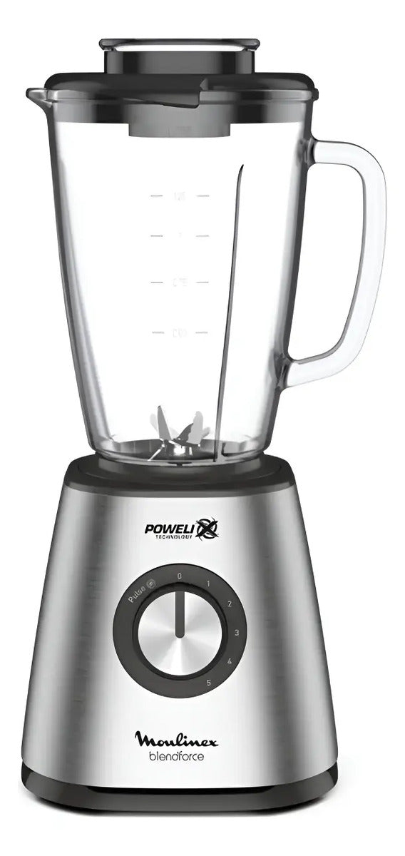 Licuadora Moulinex Blendforce 800 W Lm439d10 - Acero Inoxidable