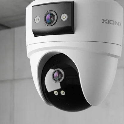 Cámara Smart Wifi Interior Doble Cámara Xion Xi-cctv662 Qofe Blanco