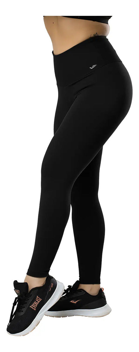 Calza Deportiva Dama Suplex Tiro Alto Elite - Negro M